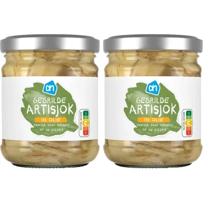 AH Gegrilde artisjok in olie 2-pack