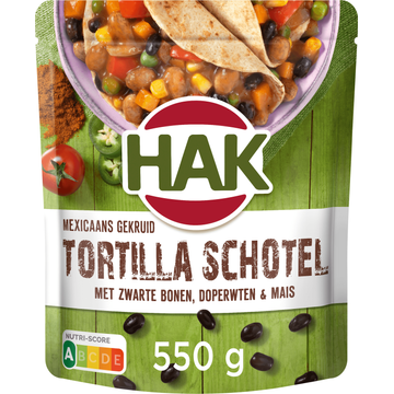 Hak Tortilla schotel