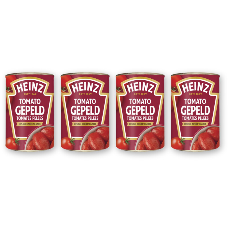 Heinz Tomaten gepeld 4-pack