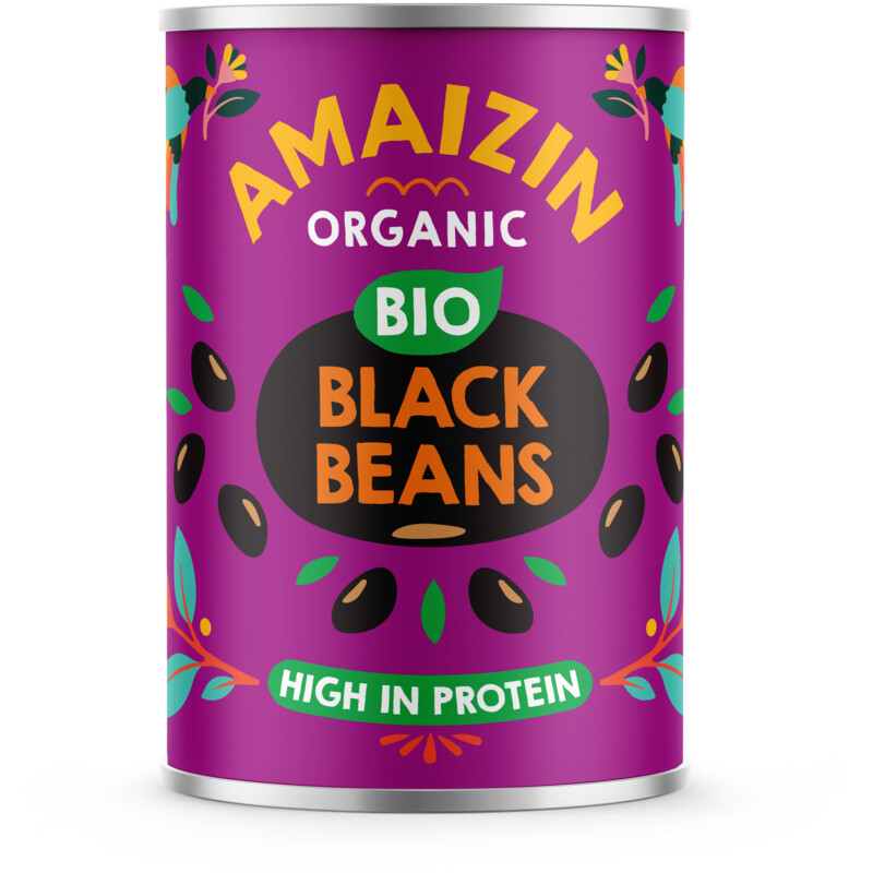 Amaizin Biologische zwarte bonen