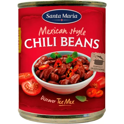 Santa Maria Mexican style chili bonen