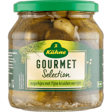 Kühne Kleine augurken met fijne kruiden