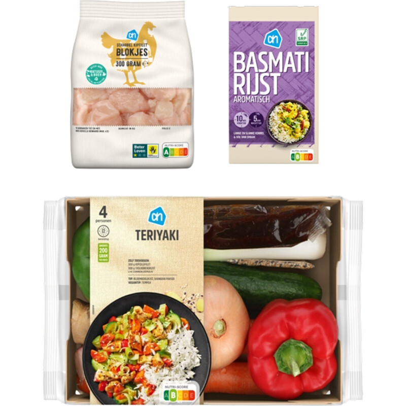 AH Japanse Teriyaki Verspakket