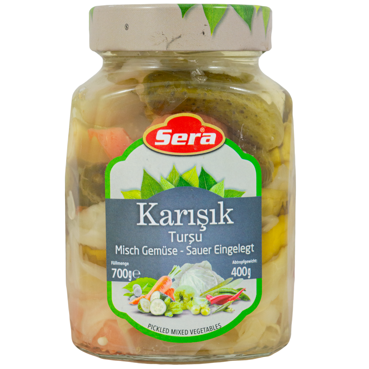 Sera Karisik Tursu (gemengde groente in zuur)