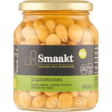 Smaakt Lupine bonen