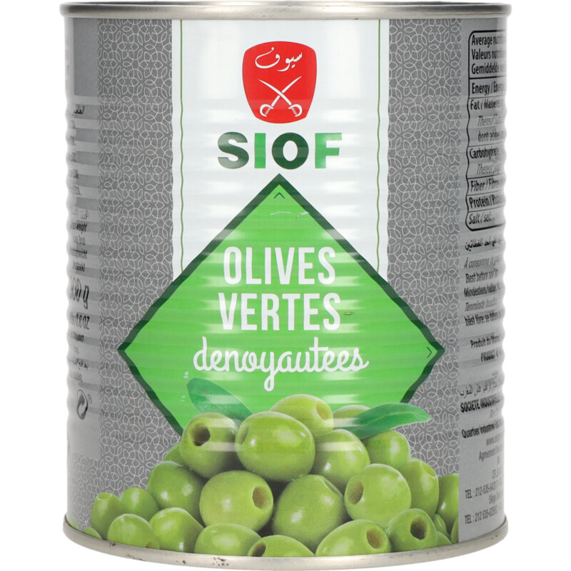 Siof Groene olijven pitloos