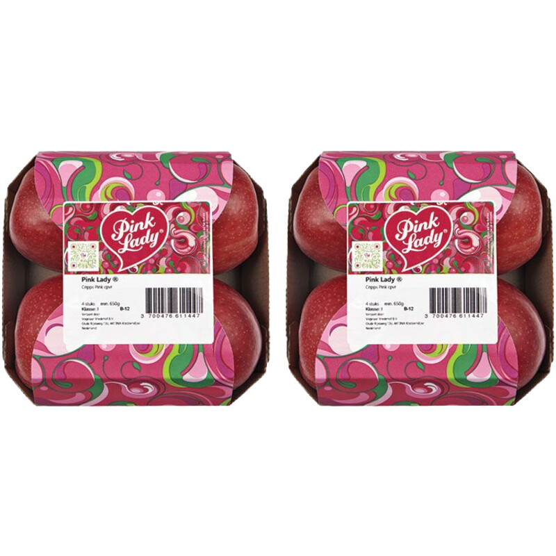 Pink Lady Appels schaal 2-pack