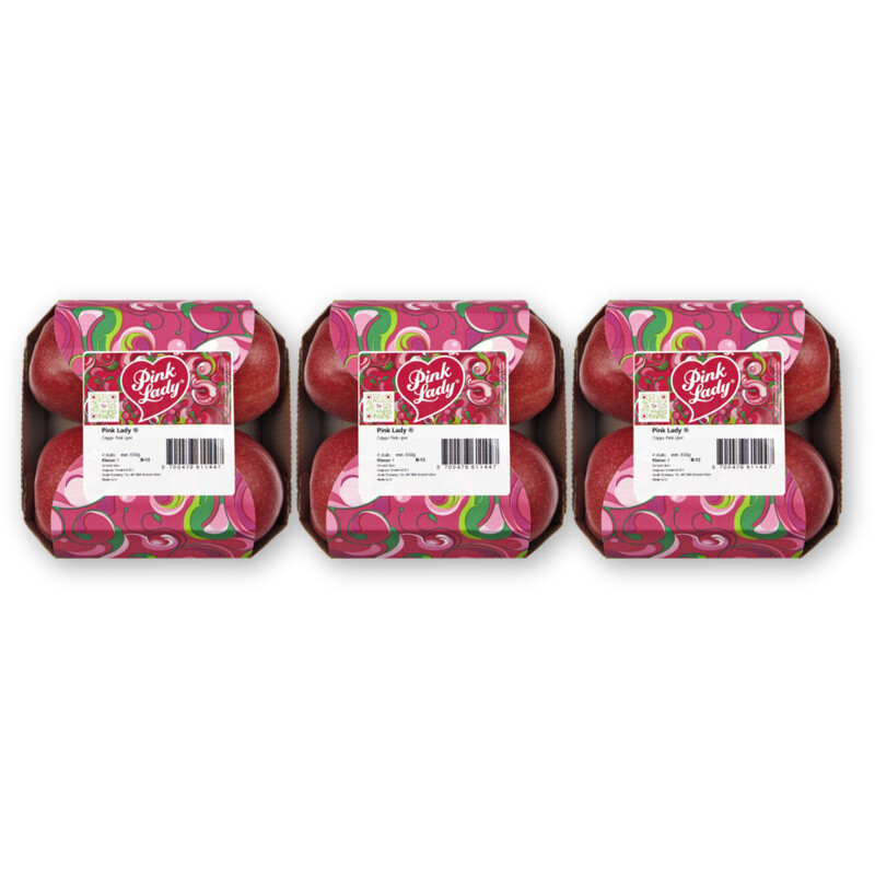 Pink Lady Appels schaal 3-pack