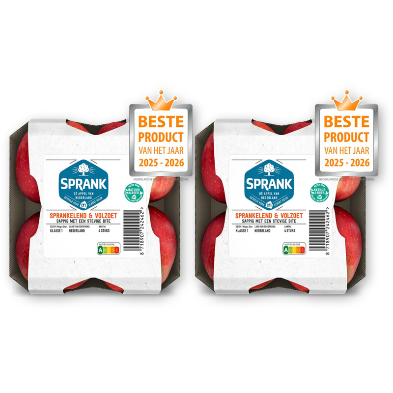 SPRANK Appels schaal 2-pack