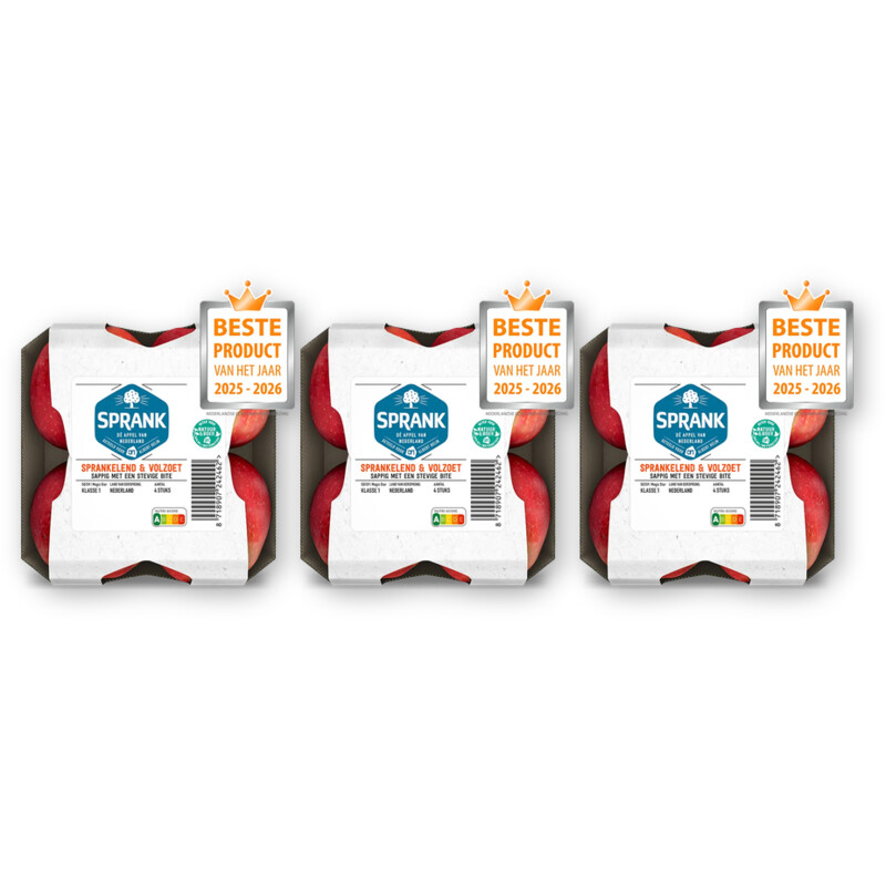 SPRANK Appels schaal 3-pack