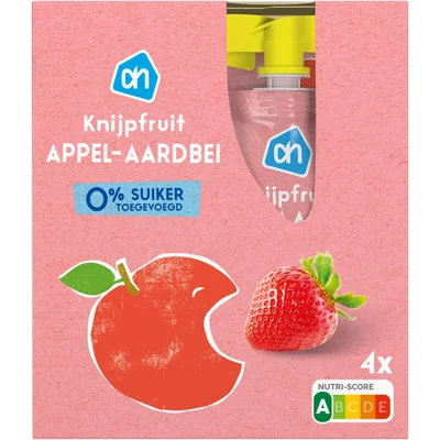 AH Knijpfruit appel-aardbei