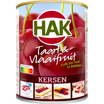 Hak Taart & vlaaifruit kersen