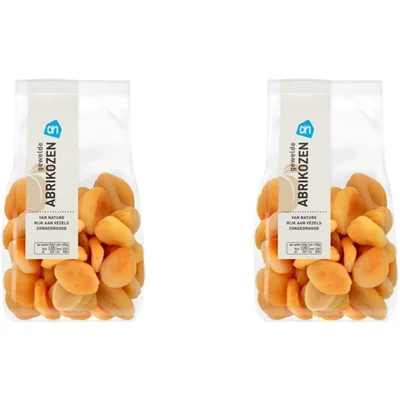 AH Gewelde gedroogde abrikozen 2-pack