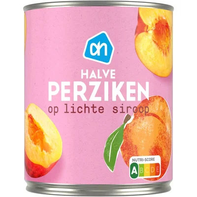 AH Halve perziken op lichte siroop