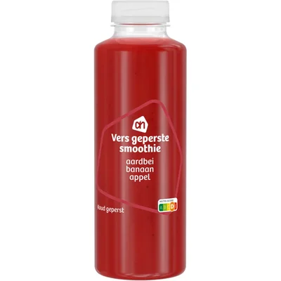 AH Vers geperste smoothie aardbei banaan