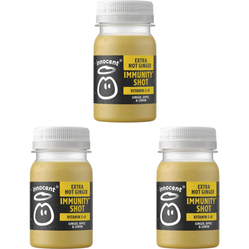 innocent Immunity shot ginger 3-pack
