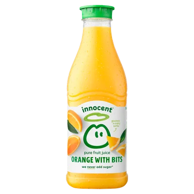 innocent Orange juice with bits