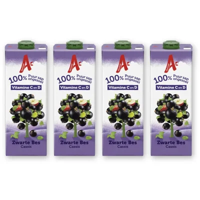 Appelsientje Zwarte bes 4-pack