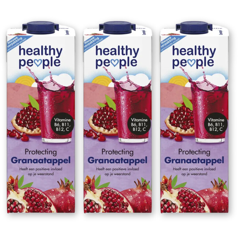 Healthy people Granaatappel 3-pack