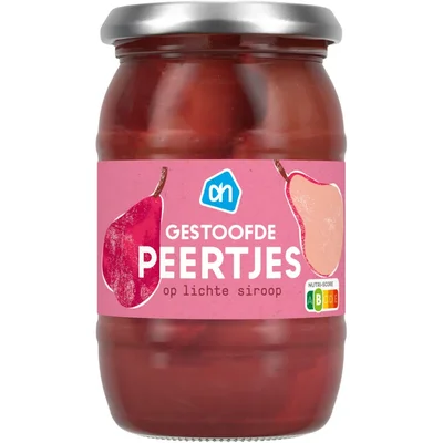 AH Gestoofde peertjes op lichte siroop