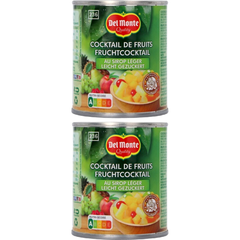 Del Monte Fruitcocktail 2-pack