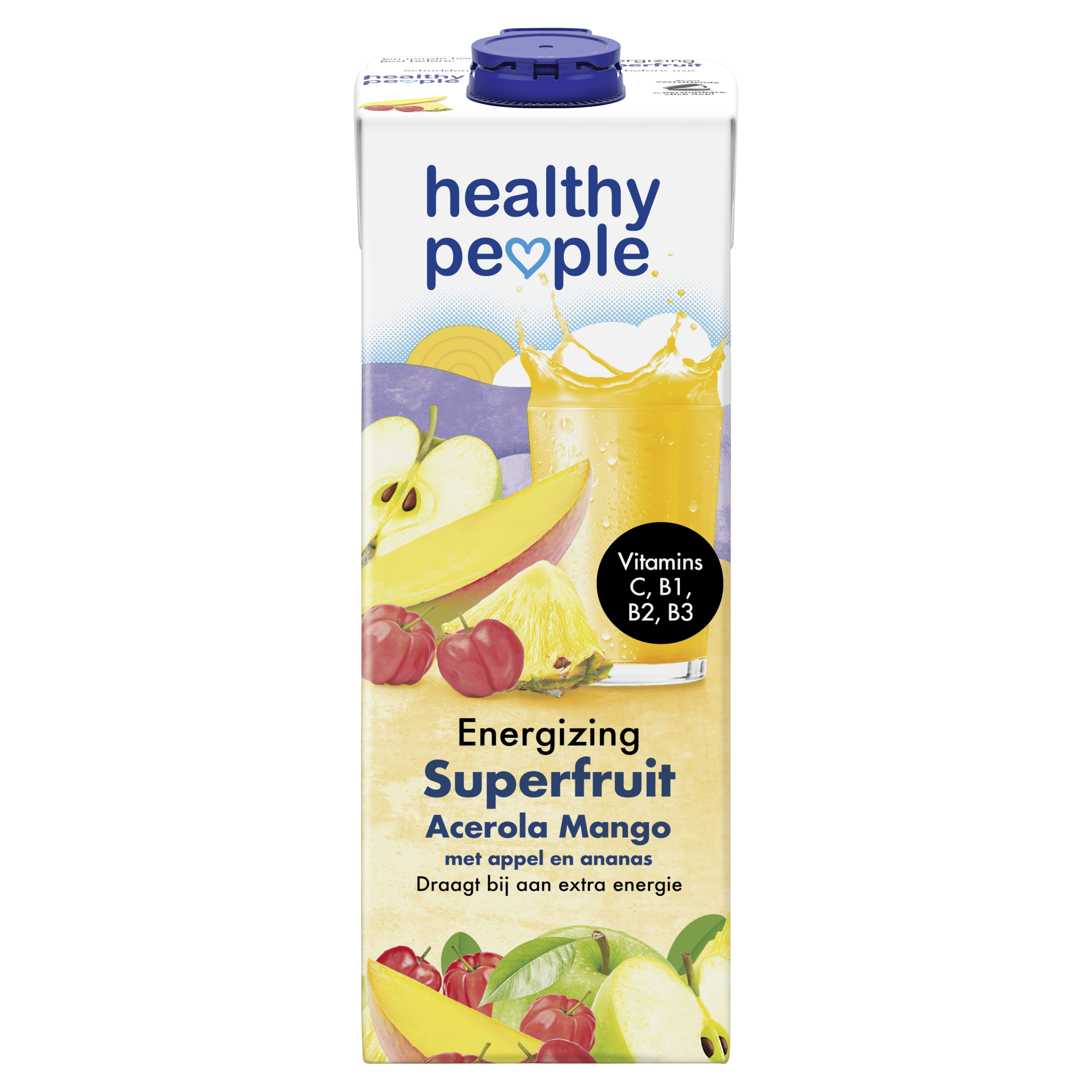 Healthy people Energizing superfruit acerola mango