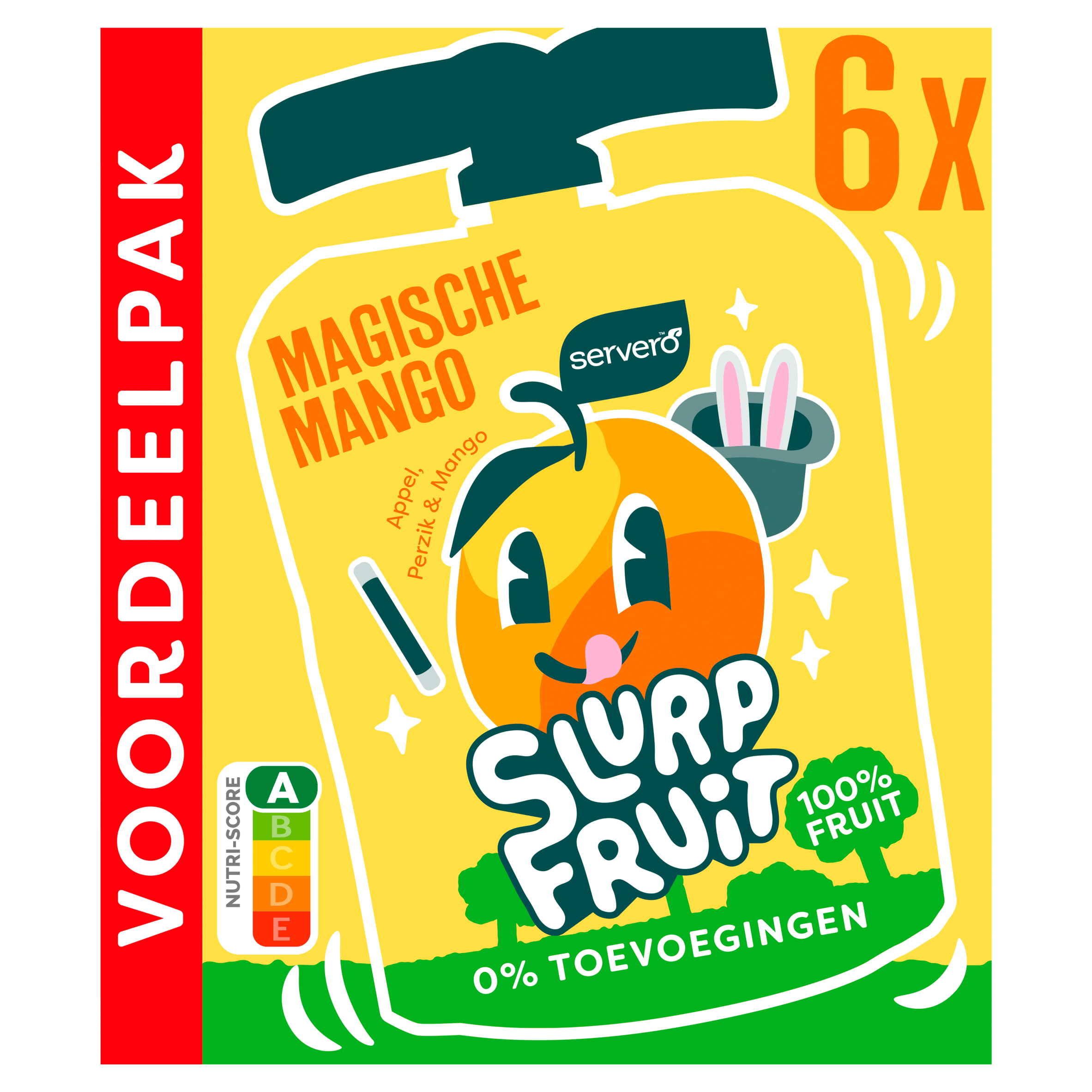 Servero Slurpfruit magische mango voordeelpak