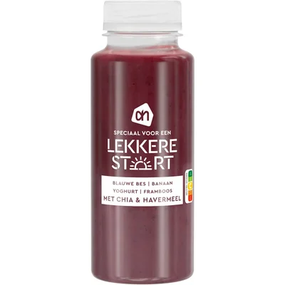 AH Lekkere start blauwe bes banaan yoghurt