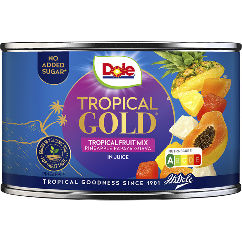 Dole Tropical gold tropisch fruitmix op sap