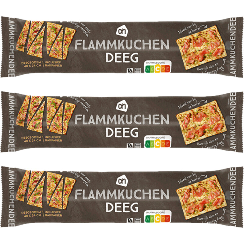 AH Flammkuchendeeg 3-pack