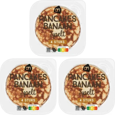 AH Banaan spelt pancakes 3-pack