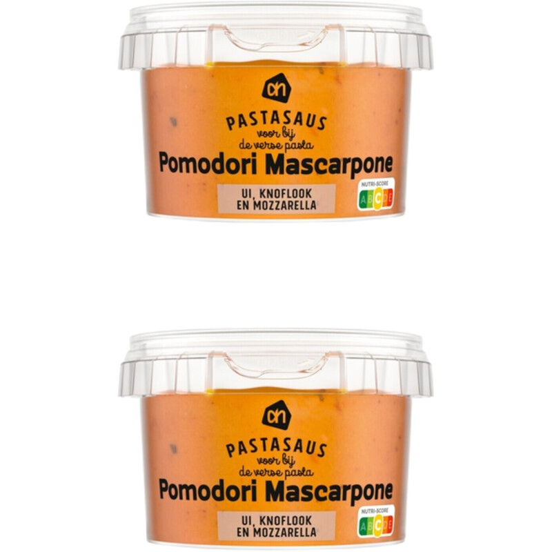 AH Pastasaus tomaat mascarpone 2-pack