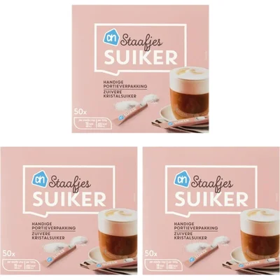 AH Suikerstaafjes 3-pack
