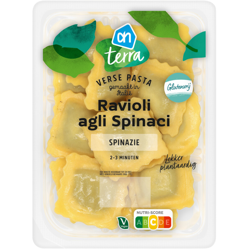 AH Terra Plantaardig ravioli agli spinaci