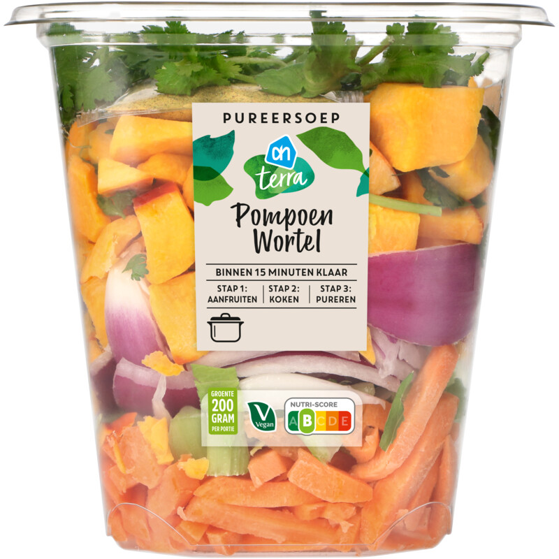 AH Terra Verse pureersoep pompoen wortel