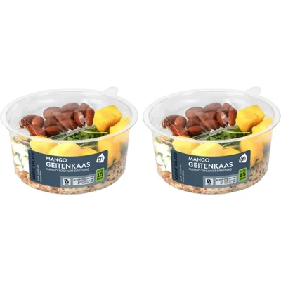AH Kleine salade mango geitenkaas 2-pack
