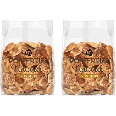 AH Poffertjes naturel 2-pack