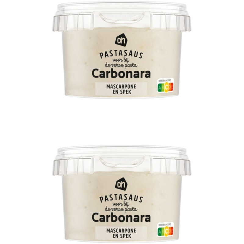 AH Pastasaus carbonara 2-pack