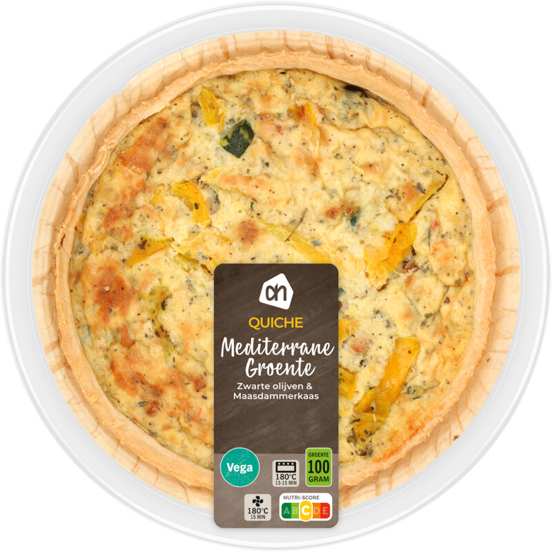 AH Quiche mediterrane groenten