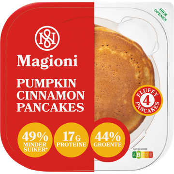 Magioni Pumpkin cinnamon pancakes