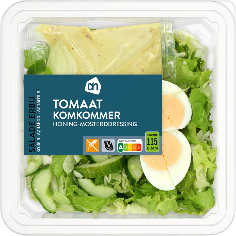 AH Salade erbij tomaat komkommer
