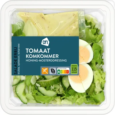 AH Salade erbij tomaat komkommer