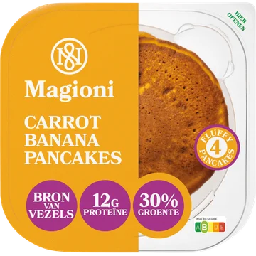 Magioni Carrot banana pancakes
