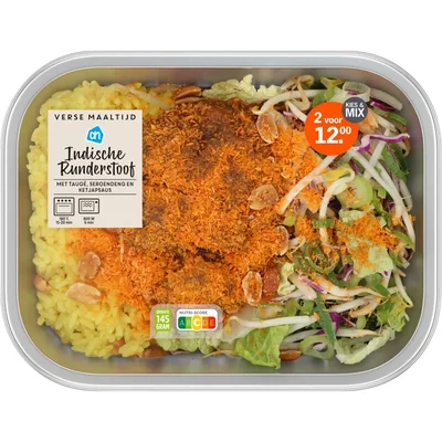 AH Verse maaltijd indische runderstoof