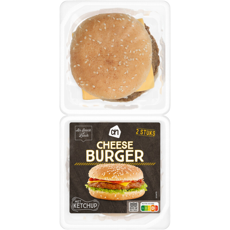 AH Broodje cheeseburger