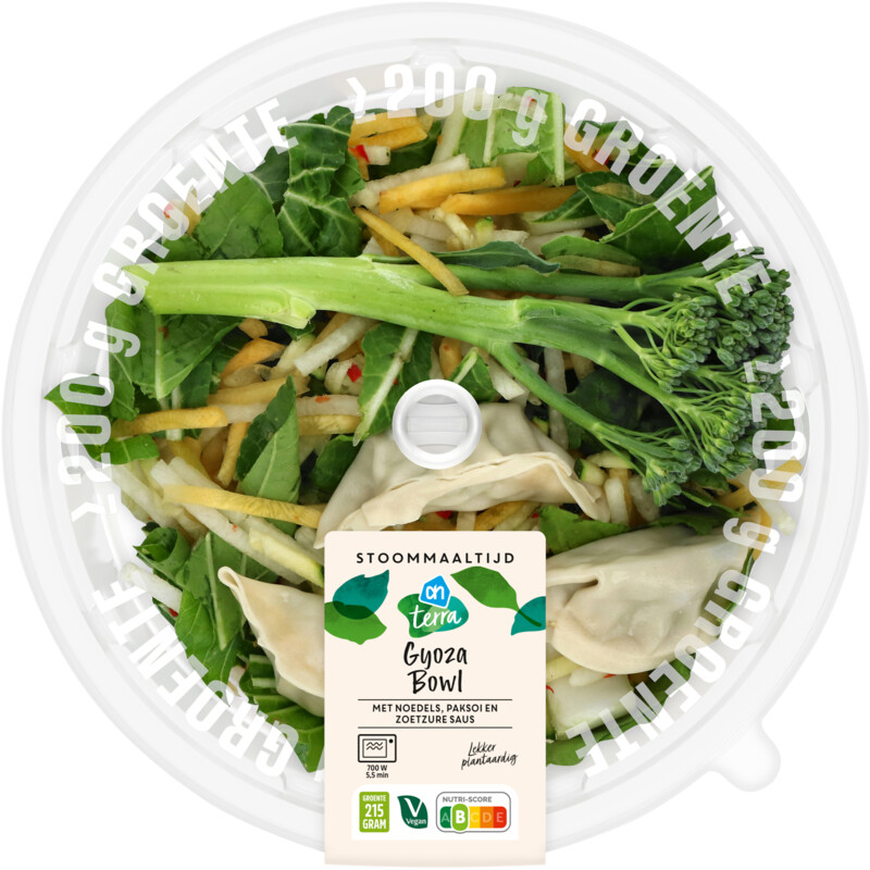 AH Terra Plantaardig stoommaaltijd gyoza bowl