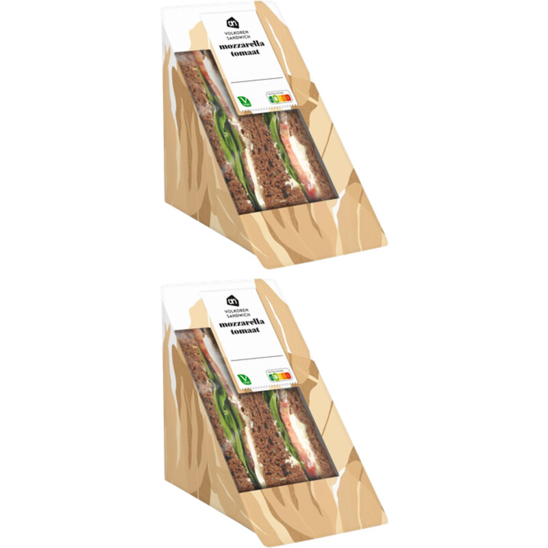 AH Volk. sandwich mozarella tomaat 2-pack