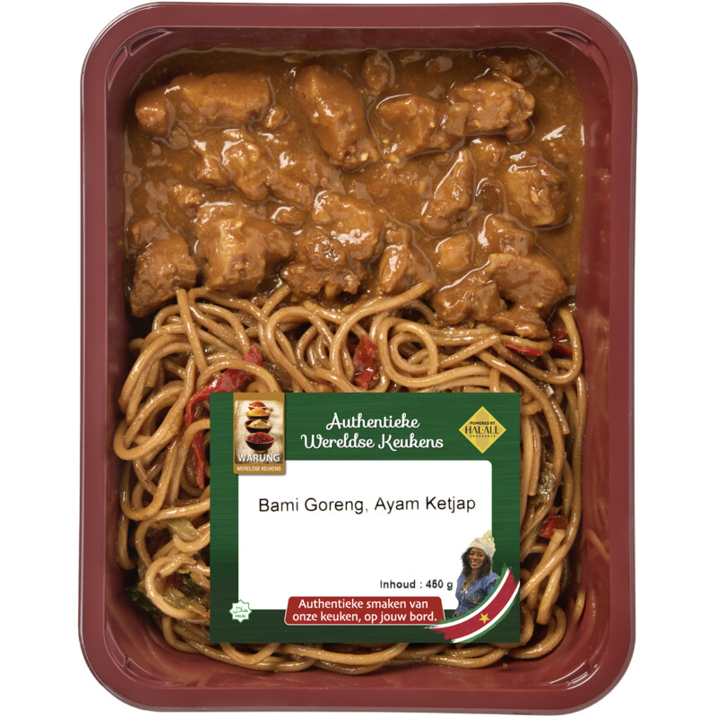 Warung Bami goreng ayam ketjap