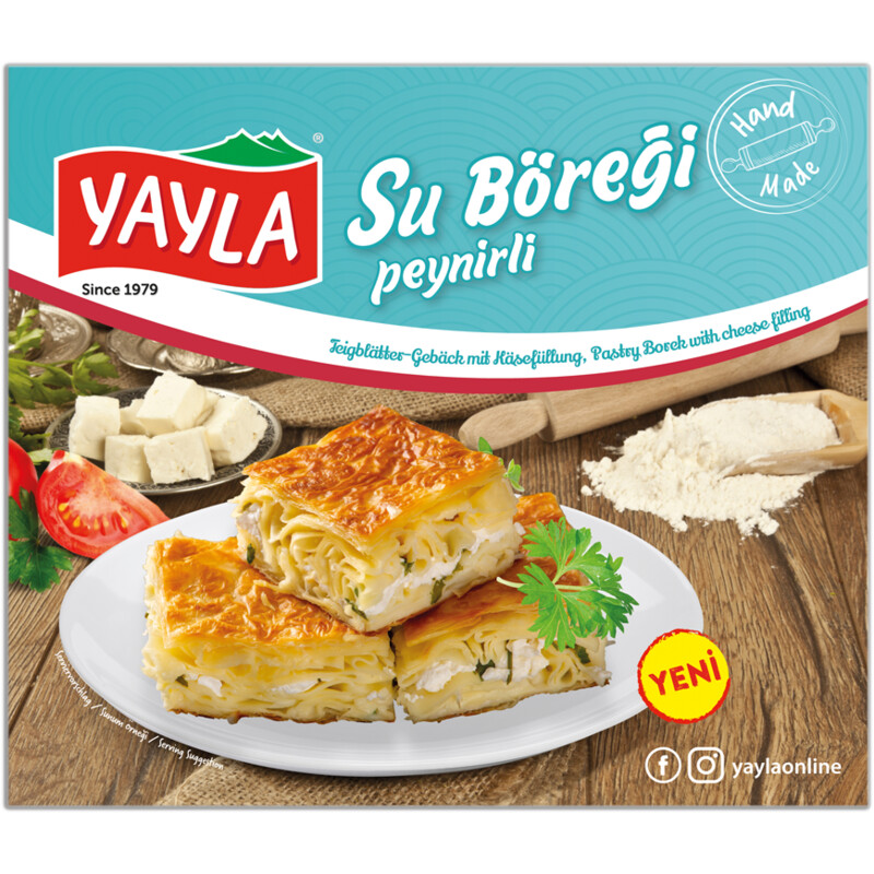 Yayla Su boregi peynirli