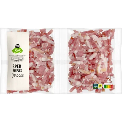 AH Biologisch Spekreepjes gerookt